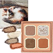 Amazon.co.jp: ミルフィー マイキティアイパレット (03 三毛猫) 猫 4色